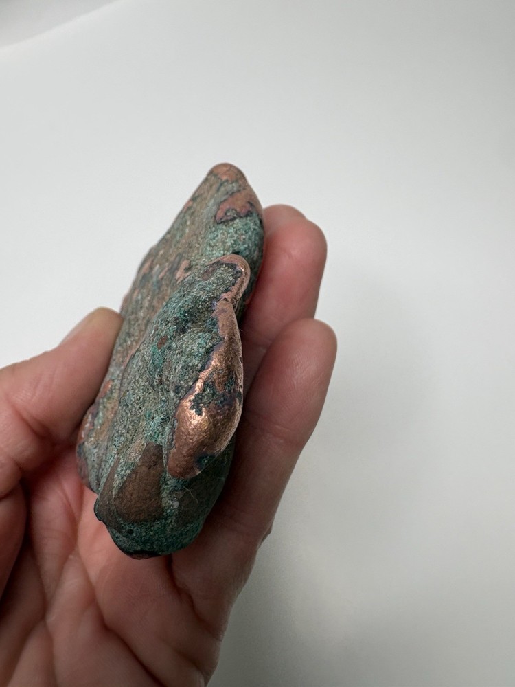 Pure Solid Native Michigan Float Copper Mineral Display Specimen Upper Peninsula