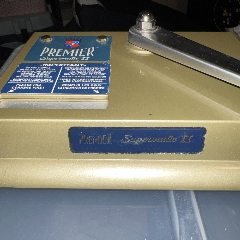 4 Cigarette Rollers- Premier Supermatic 2 II Cigarette Making Machine + More