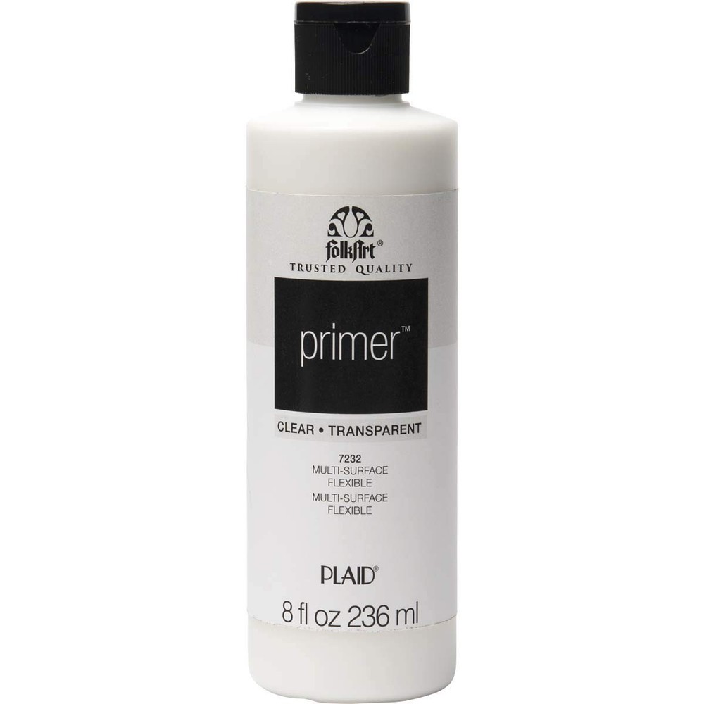 Craft Primer 8 Oz for Painting and Base Coating - 1 Pack