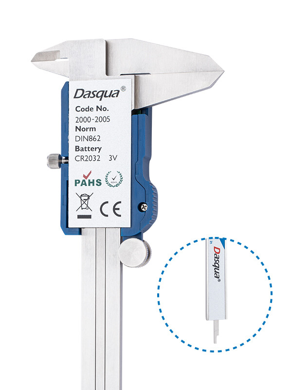 DASQUA 0-150MM/0-6" DIGITAL CALIPER (2000-2005)