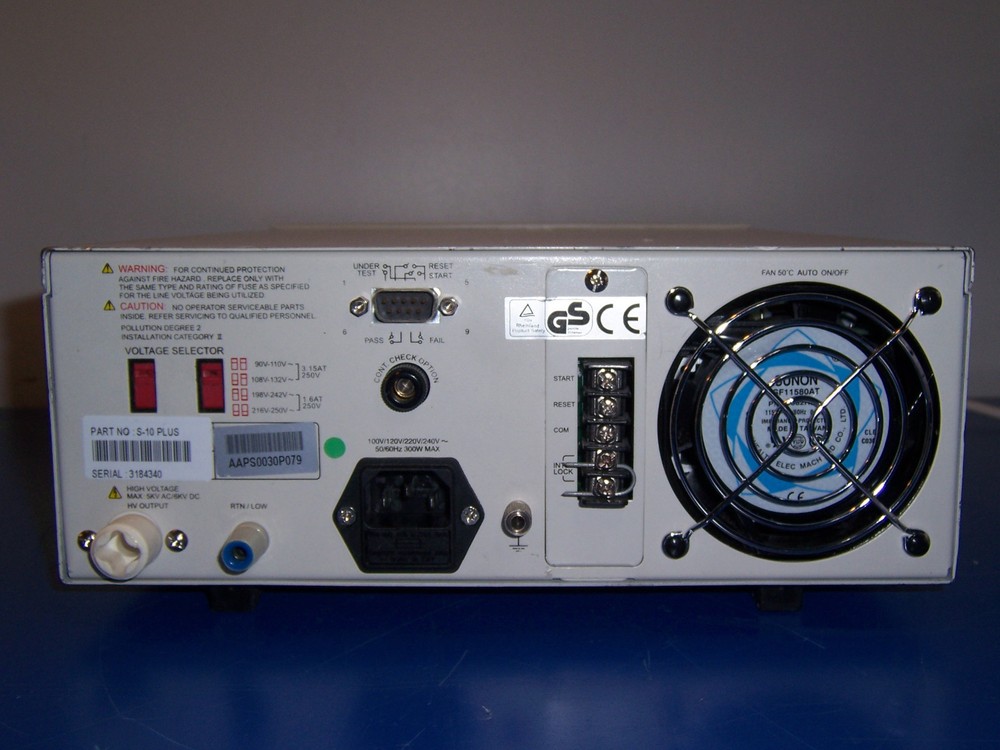 10519 QUADTECH 10 PLUS SENTRY 10 PLUS AC HIPOT TESTER