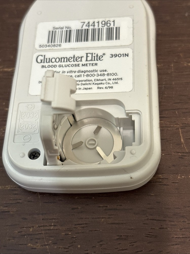 Glucometer Bayer Elite With Carrying Case