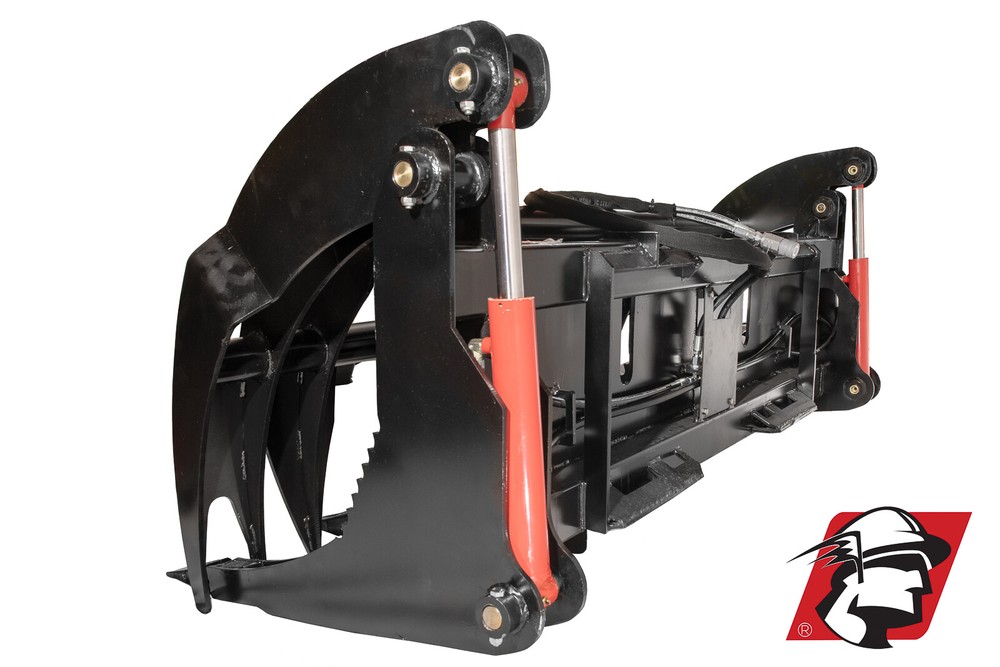 Grapple Bucket Root Rake Clamshell Quick Attach for Gehl 68" Wide