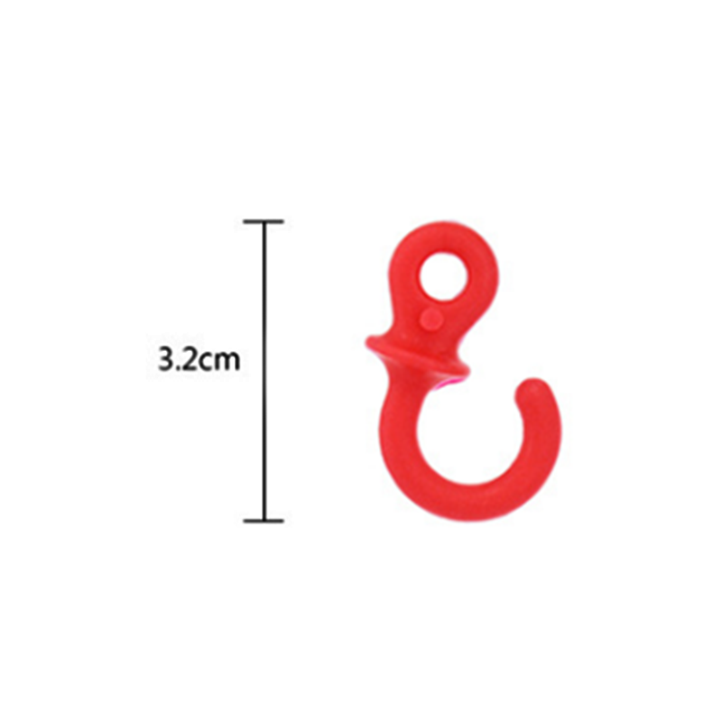 4pcs Archery Compound Bow String Stabilizer Monkey Tail Rubber Silencer Dampener