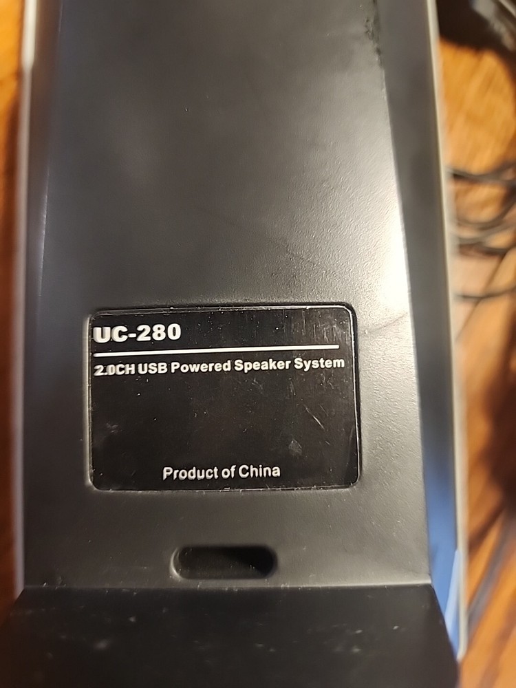 Durabrand 2 Channel USB Powered Computer Speakers UC-280