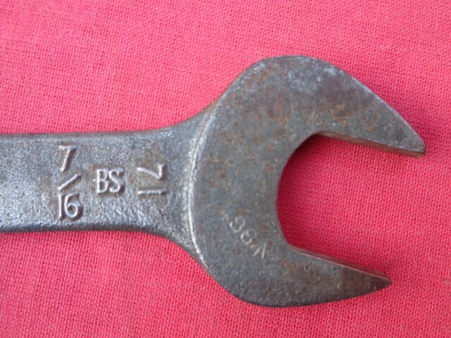 1964 Ex Military Tools War-Dept /I\ Whitworth / BSF Spanner Lot 30