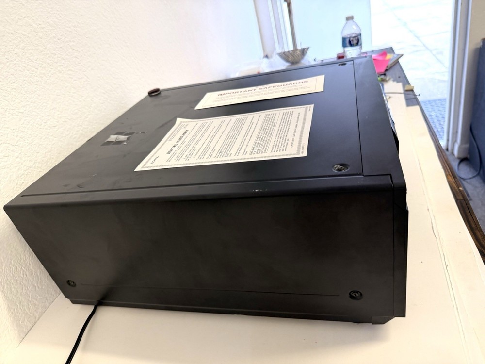 VINTAGE Sony CDP-CX70ES CD Player Mega Storage 200 CD Changer AS IS (Error Code)