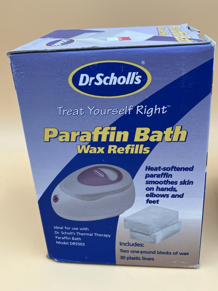 Dr Scholls 2 Pound WAX REFILLS for PARAFFIN BATH, 30 Plastic Liners