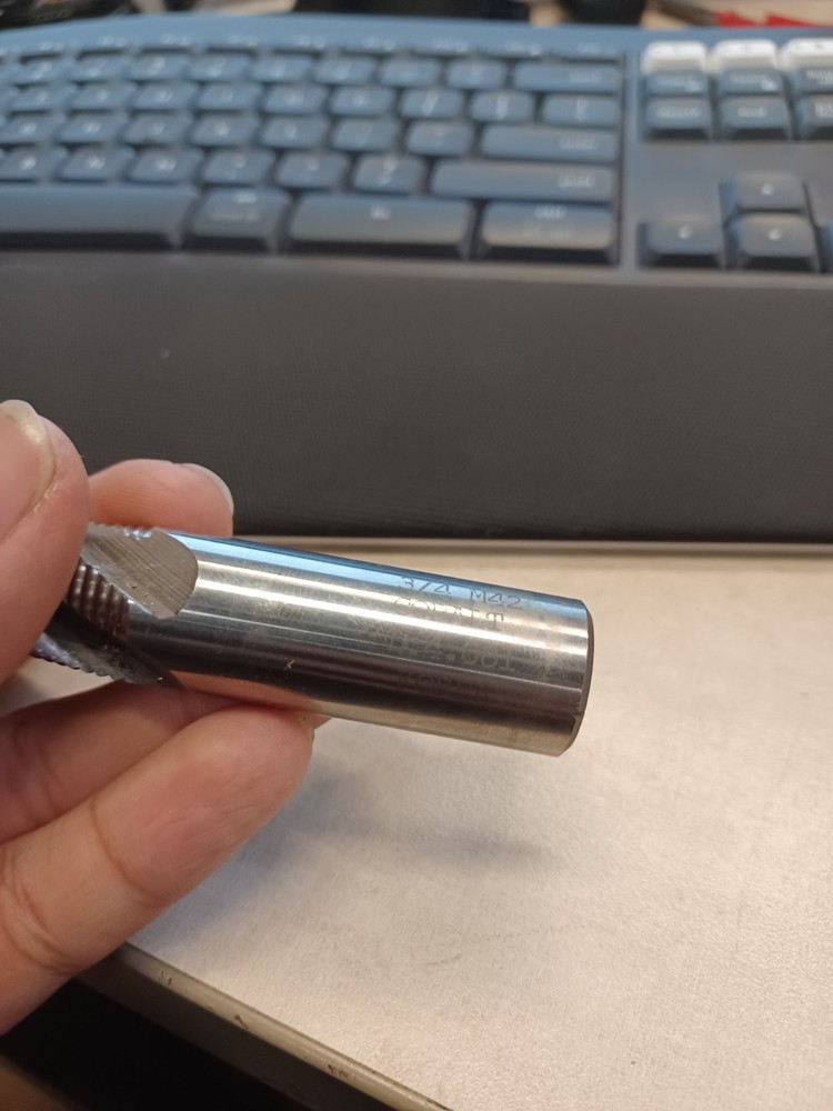 3/4 M42 Cobalt Straight End Mill 4 Flute
