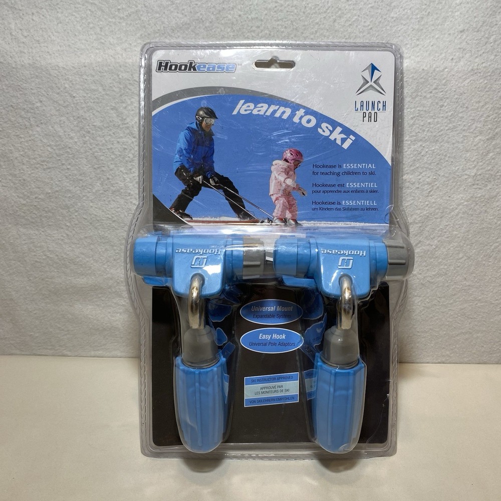 Launch Pad Hookease Ski Trainer - Learn to Ski - Teaches Proper Form and Speed