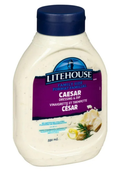 Litehouse Caesar Dressing and Dip, 591mL
