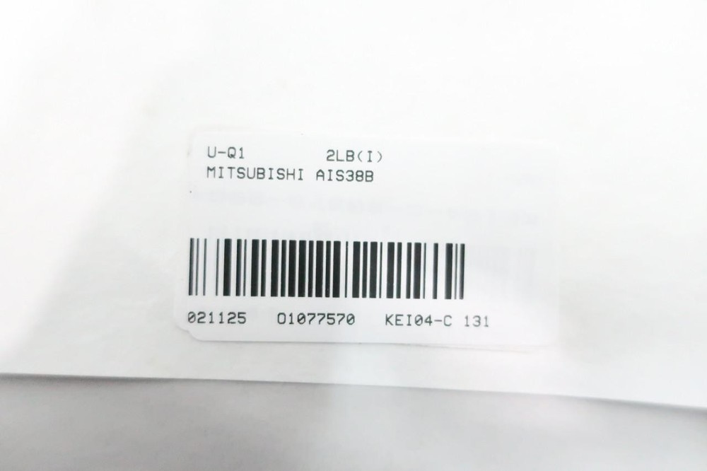 Mitsubishi A1S38B 8-slot Base Unit