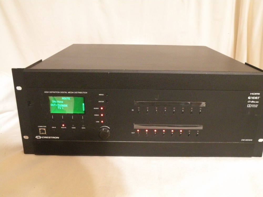 Crestron DM-MD8x8, High Definition Digital Media Distribution, Matrix Switcher