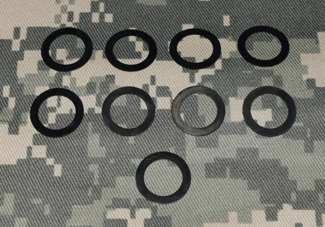 1/2" x 28 Barrel shim Muzzle Brake Alignment Kit 5.56 223 Made USA 2995 Black