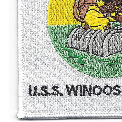 USS Winooski AO-38 Fleet Oiler Ship Patch
