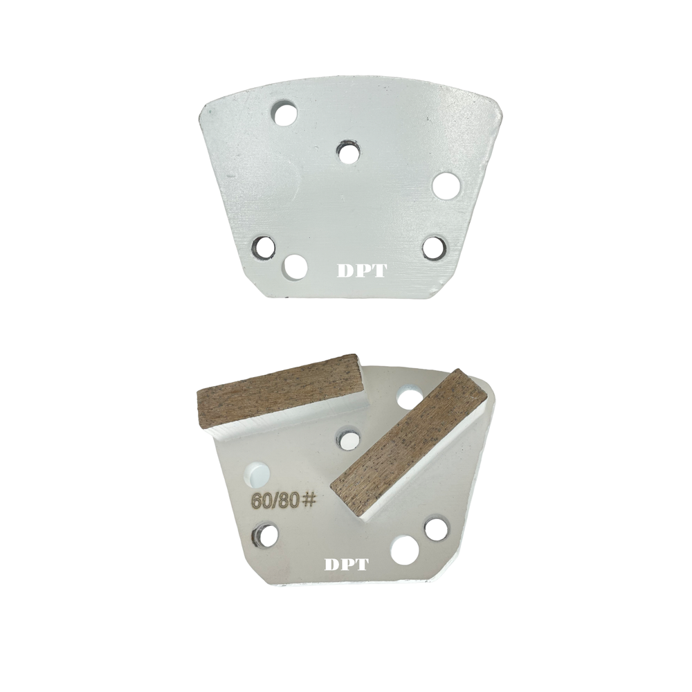 3 Pack Bolt on Diamond Grinding Discs for Floor Grinders Hard Concrete Surface