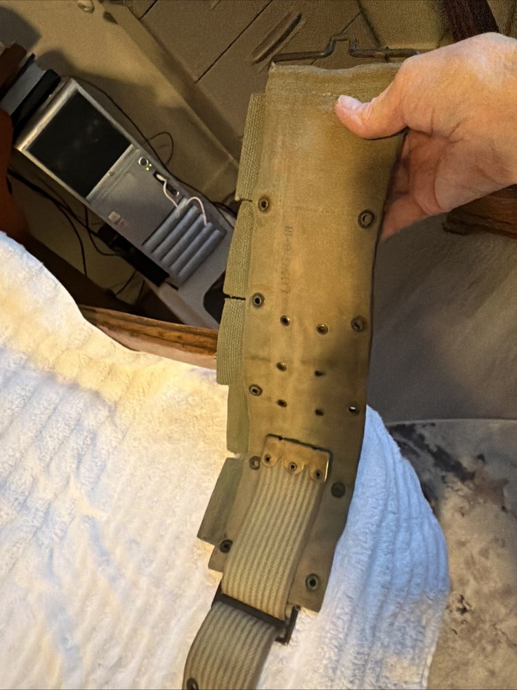 WW1 US Army Ammo Belt Mills 1918