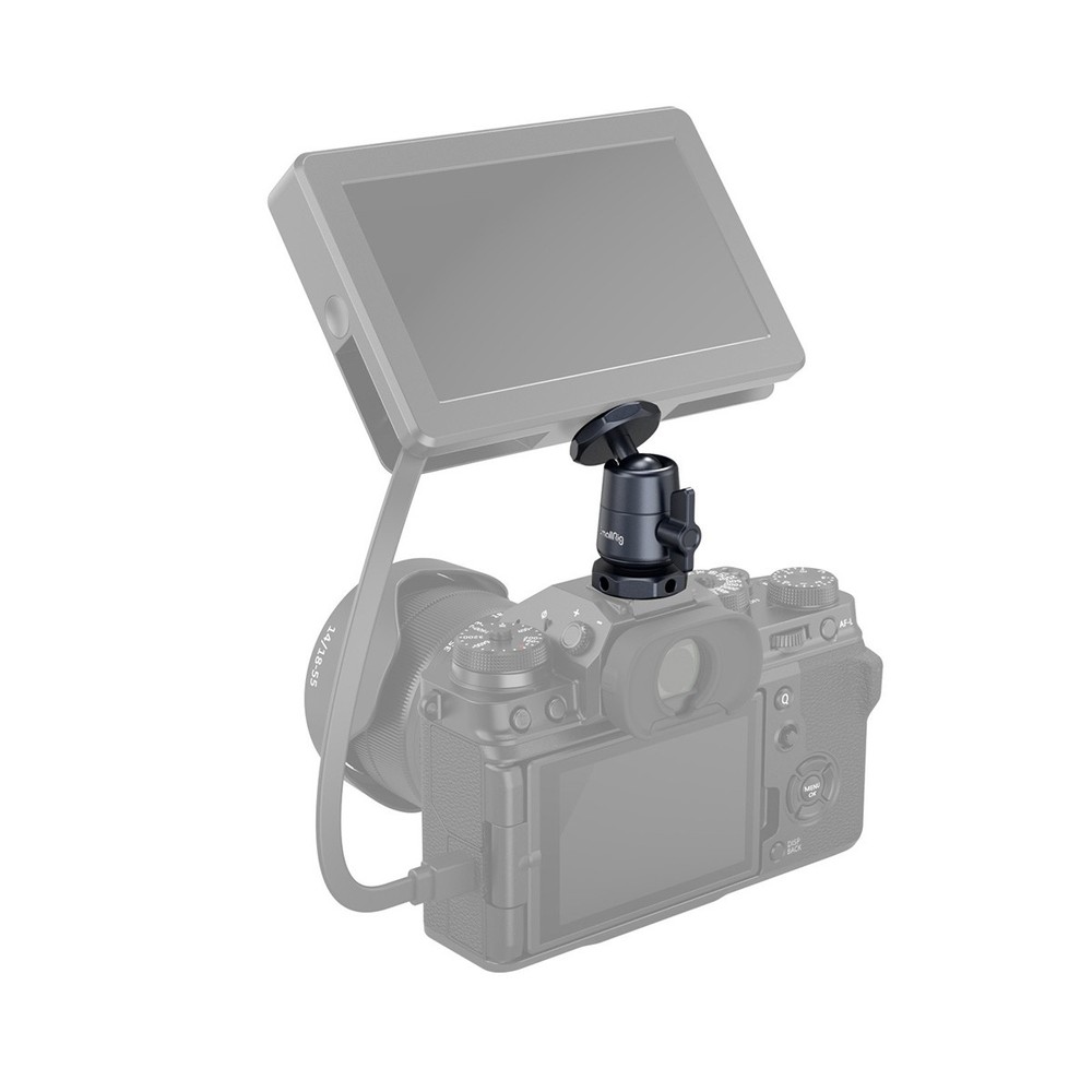 SmallRig Mini Ball Head Mount with Removable Cold Shoe, 2-Pack