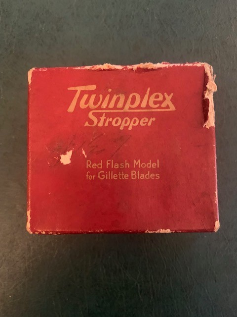 Twinplex Stropper Blade razor sharpener Box (box only)