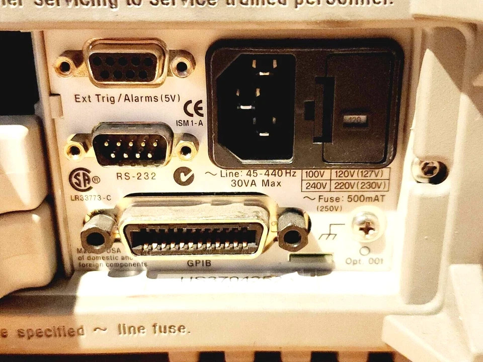 *UNTESTED BUT POWERS ON* AGILENT 34970A DATA ACQUISITION/DATA LOGGER SWITCH UNIT