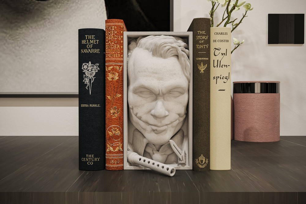 Joker Heath Ledger - DC Comics Book Nook & Wall Mount