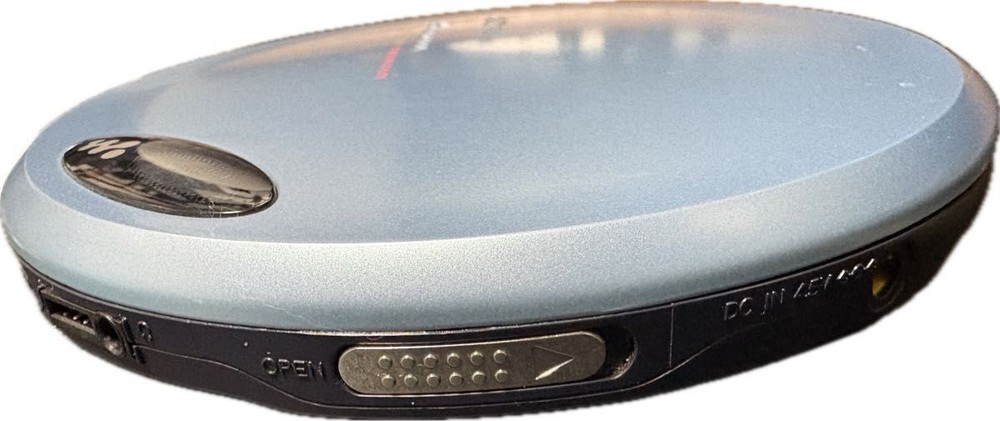 SONY D-EJ775 CD Walkman Blue G-PROTECTION Portable CD Player Fully Working