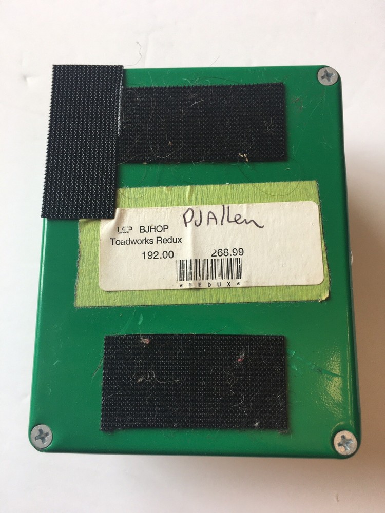 Toadworks Redux Asynchronous Digital Delay Echo Rare Guitar Effect Pedal + Box