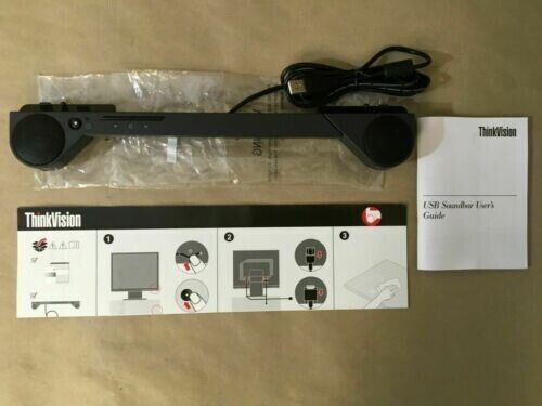 Lenovo ThinkVision 40Y7616 Computer Speakers - Black