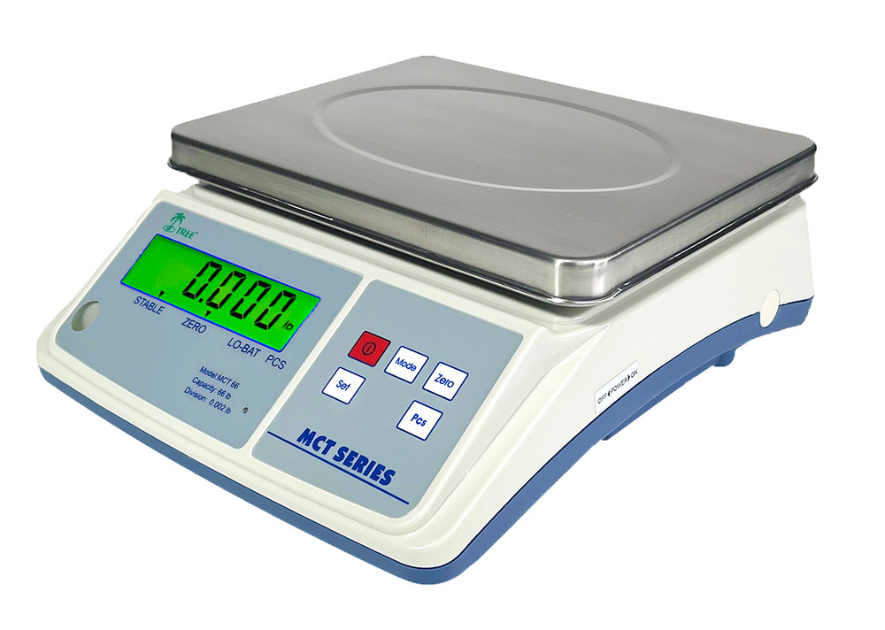Tree MCT 33 Electronic Mid Counting Scale with Stainless Pan and LCD Display