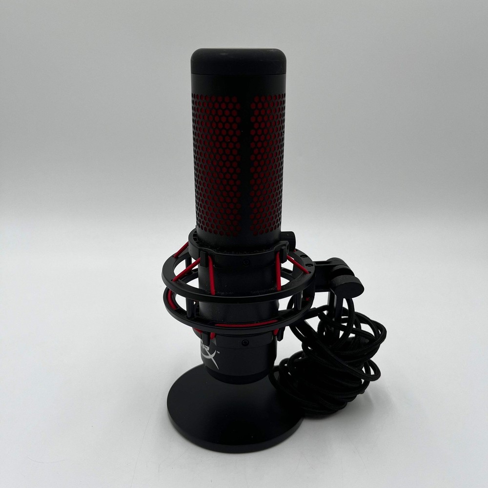 HyperX QuadCast S USB Microphone Black Used