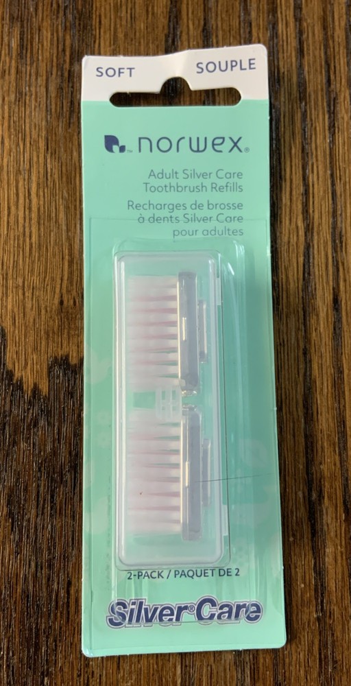 Norwex Toothbrush Soft Refills NIP