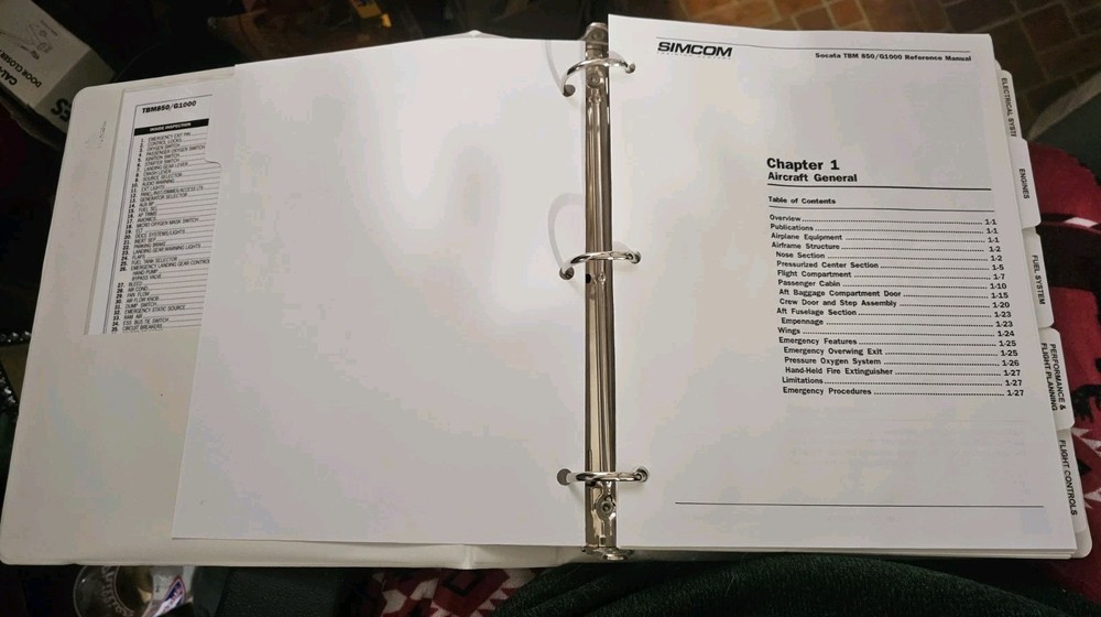 Socata TBM 850, G1000 Reference Manual