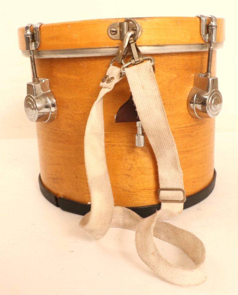 Vintage Wooden Timpani Tom Drum Single Head