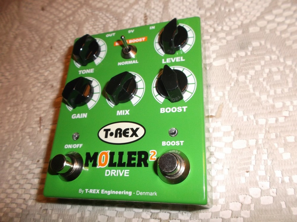 T-Rex Moller Distortion Guitar Effect Pedal