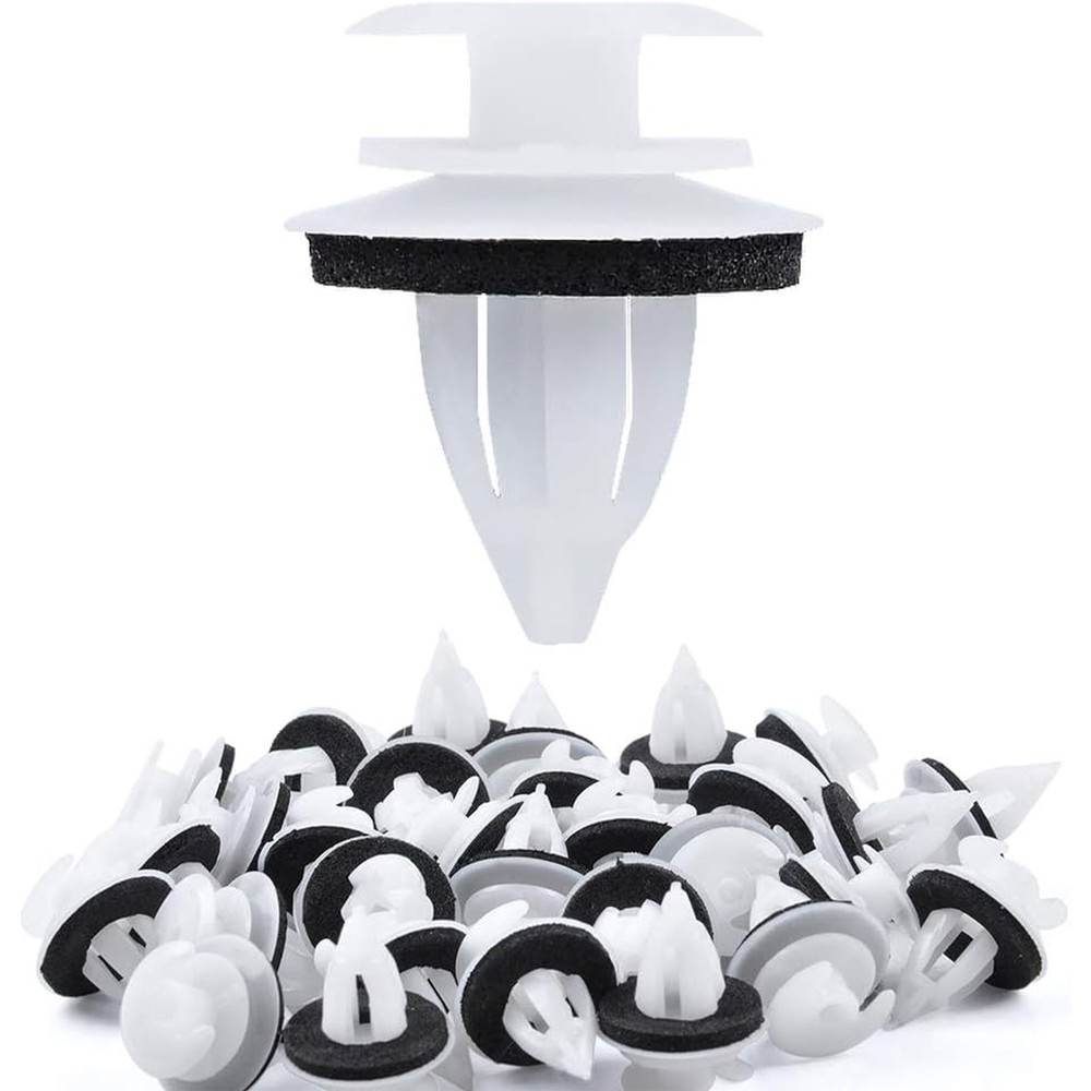 Set Of 100 Clips For BMW DOOR TRIM PANEL E34 E46 E36 E38 E39 M3 & Free Seal Ring