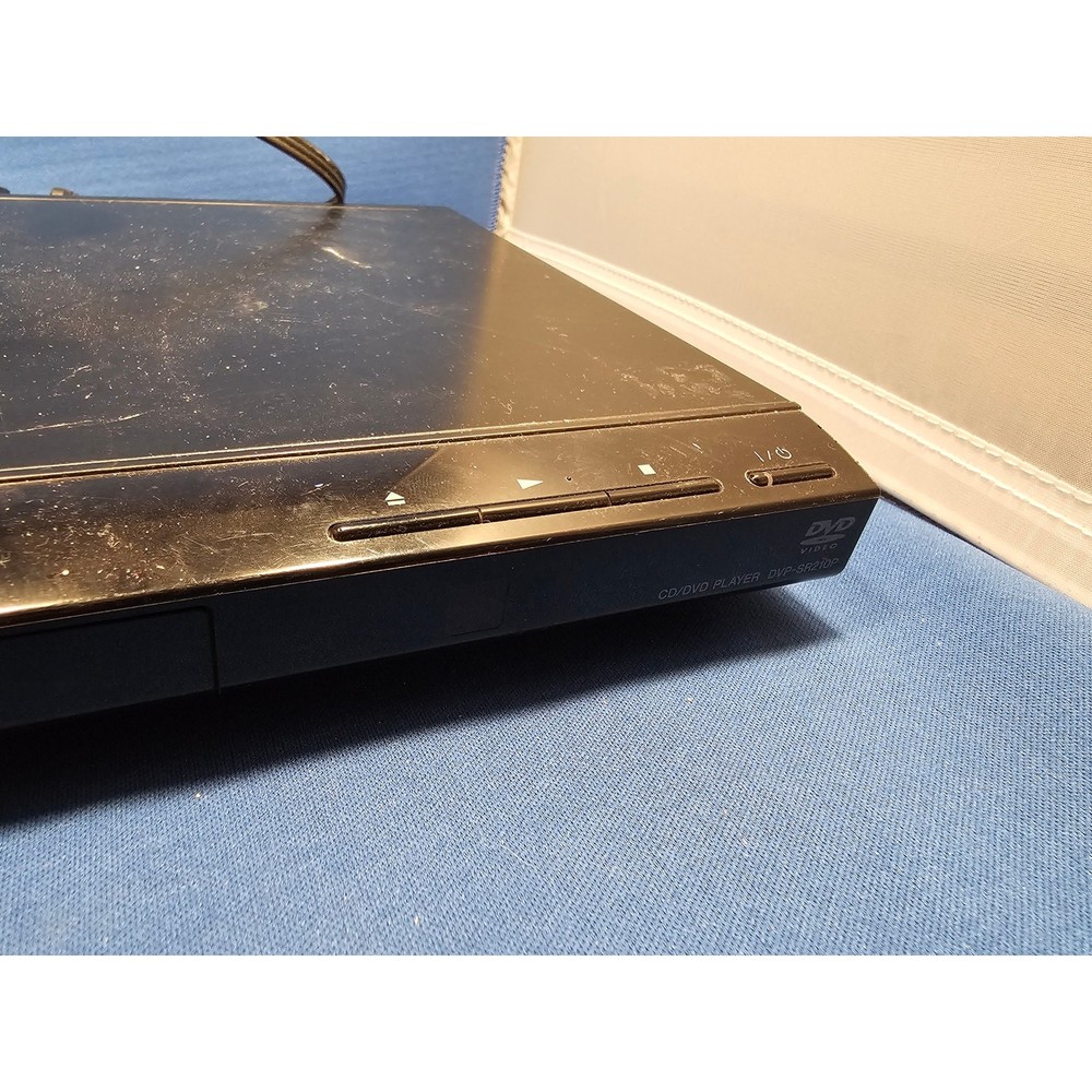 Sony DVD CD Player Model DVP-SR210P - tested
