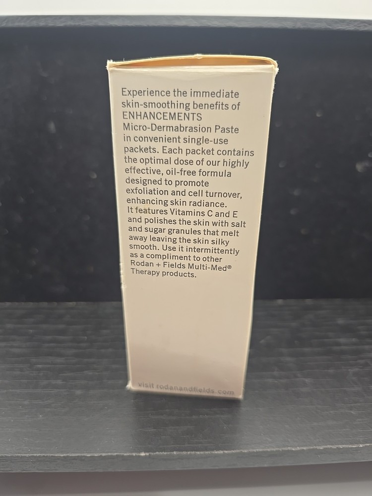 Rodan + Fields Enhancements Micro-Dermabrasion Paste 6 Packets