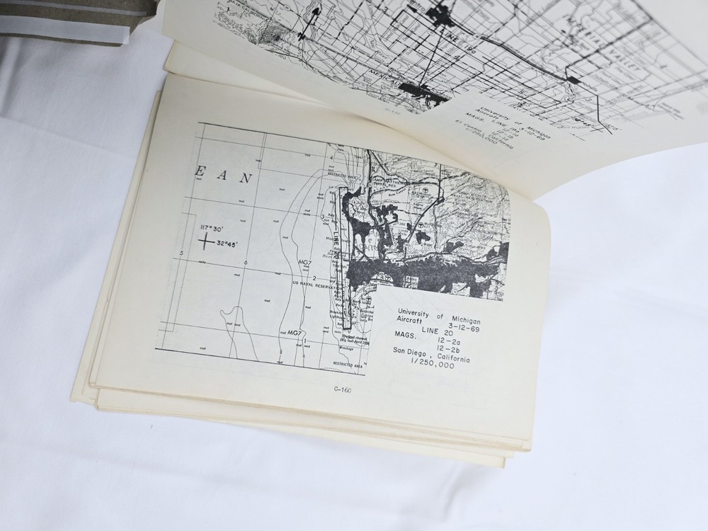 Original Apollo 9 Photographic Plotting And Indexing Report October 1969 Space