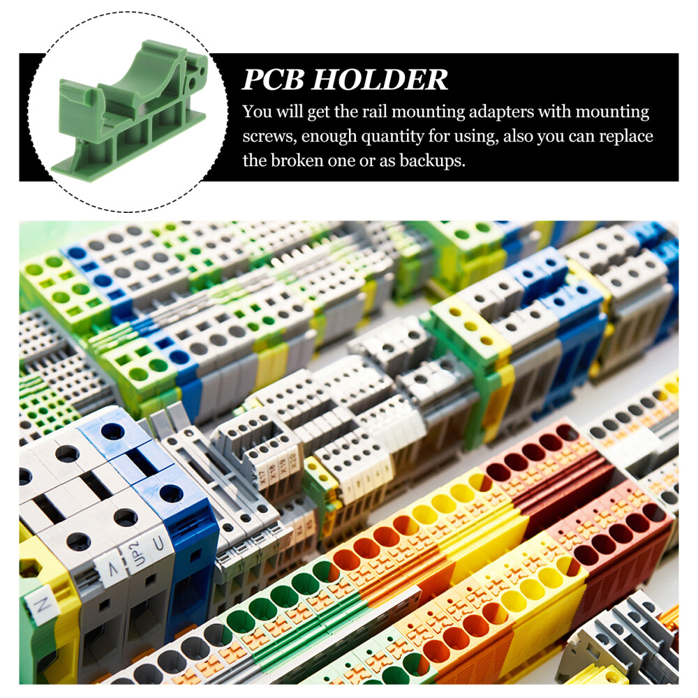 20 Pcs Pcb Mounting Bracket Wire Circuit Board Clips Adapter