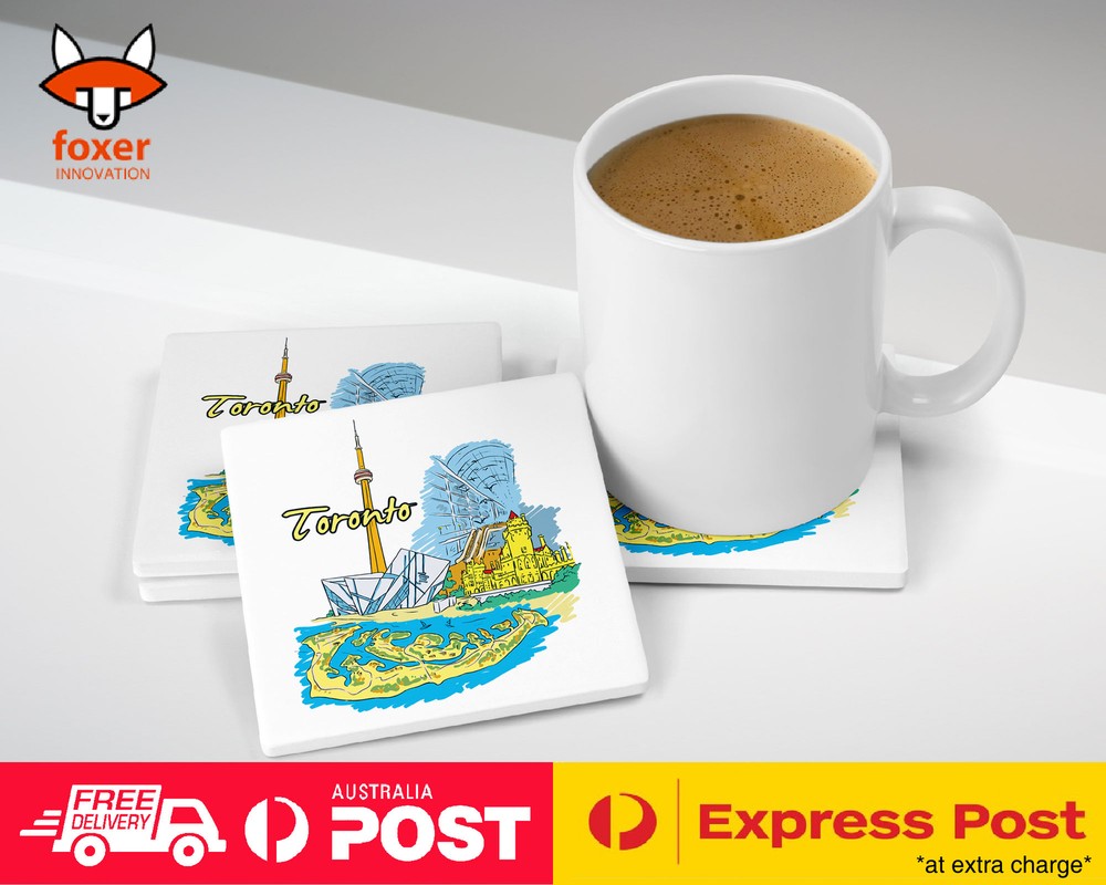 COASTER COFFEE DRINKING MAT|TORONTO CANADA