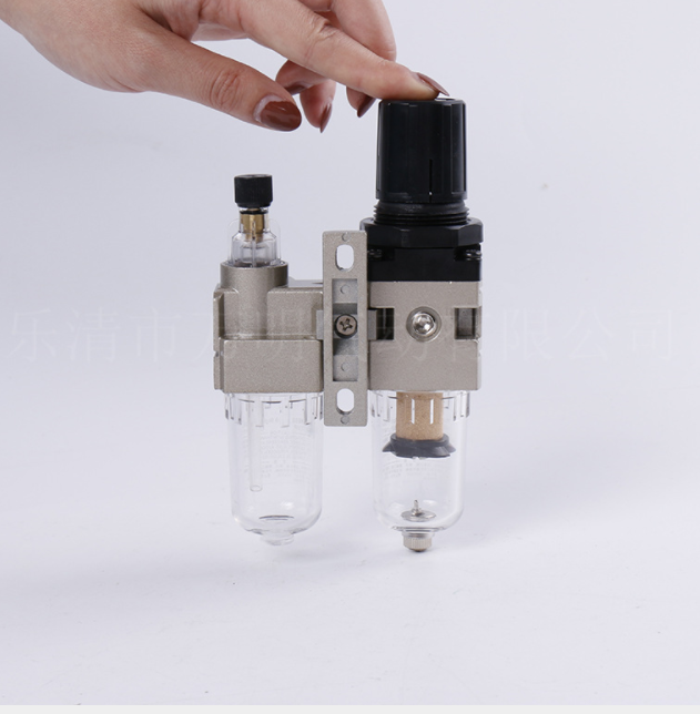 12.5mm AC2010-02 Adjust Air Filter Regulator Combination Lubricator Two Union