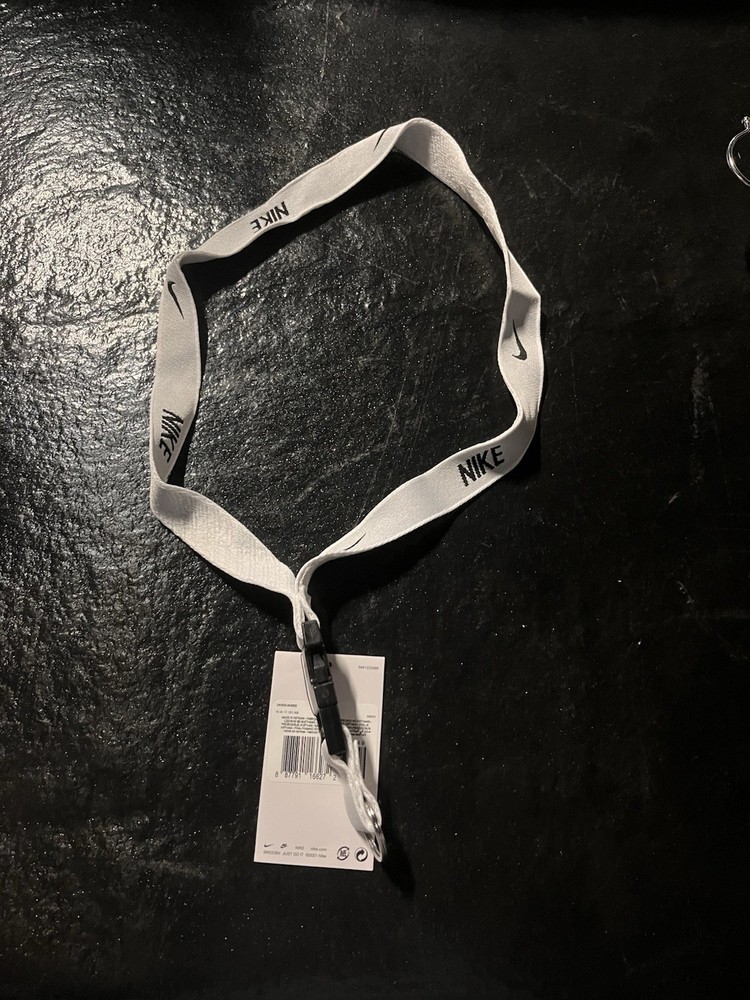 Nike Premium Lanyard White | Black