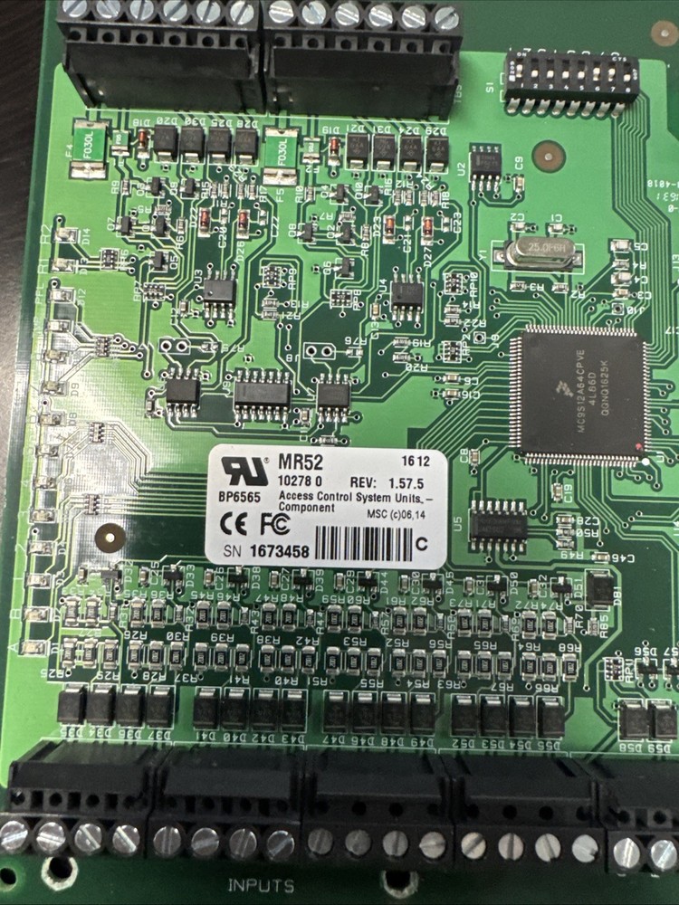 Mercury Security MR52- Interface Module Green Tested & Working