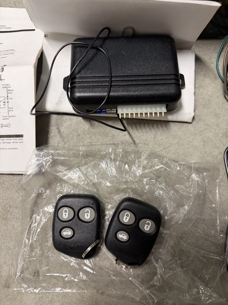 Commando remote control keyless entry