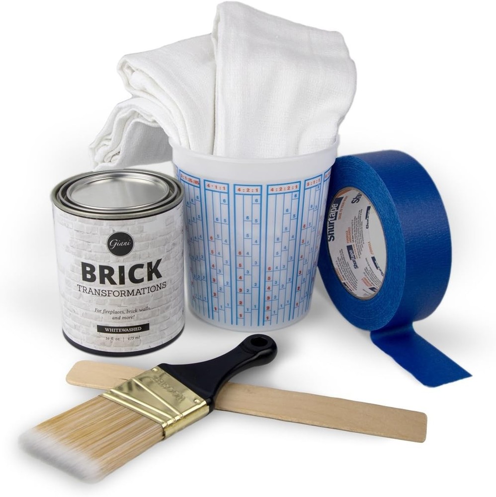 Brick Transformations Kit- Whitewashed