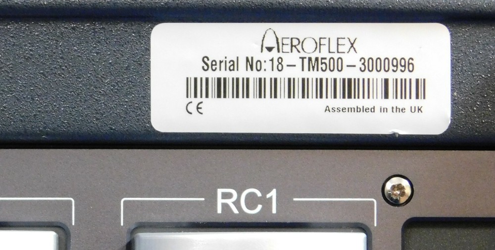 Aeroflex - VIAVI TM500 RF Network Tester
