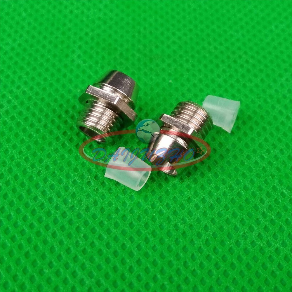 50pcs 5mm Chrome Metal LED Bezel Holder Panel Display New