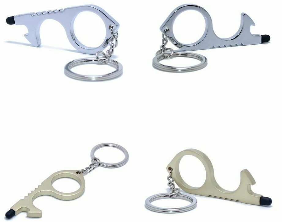 Door Pulling Sanitary Hand tool. Touch Screen stylus. Touchless Elevator Button