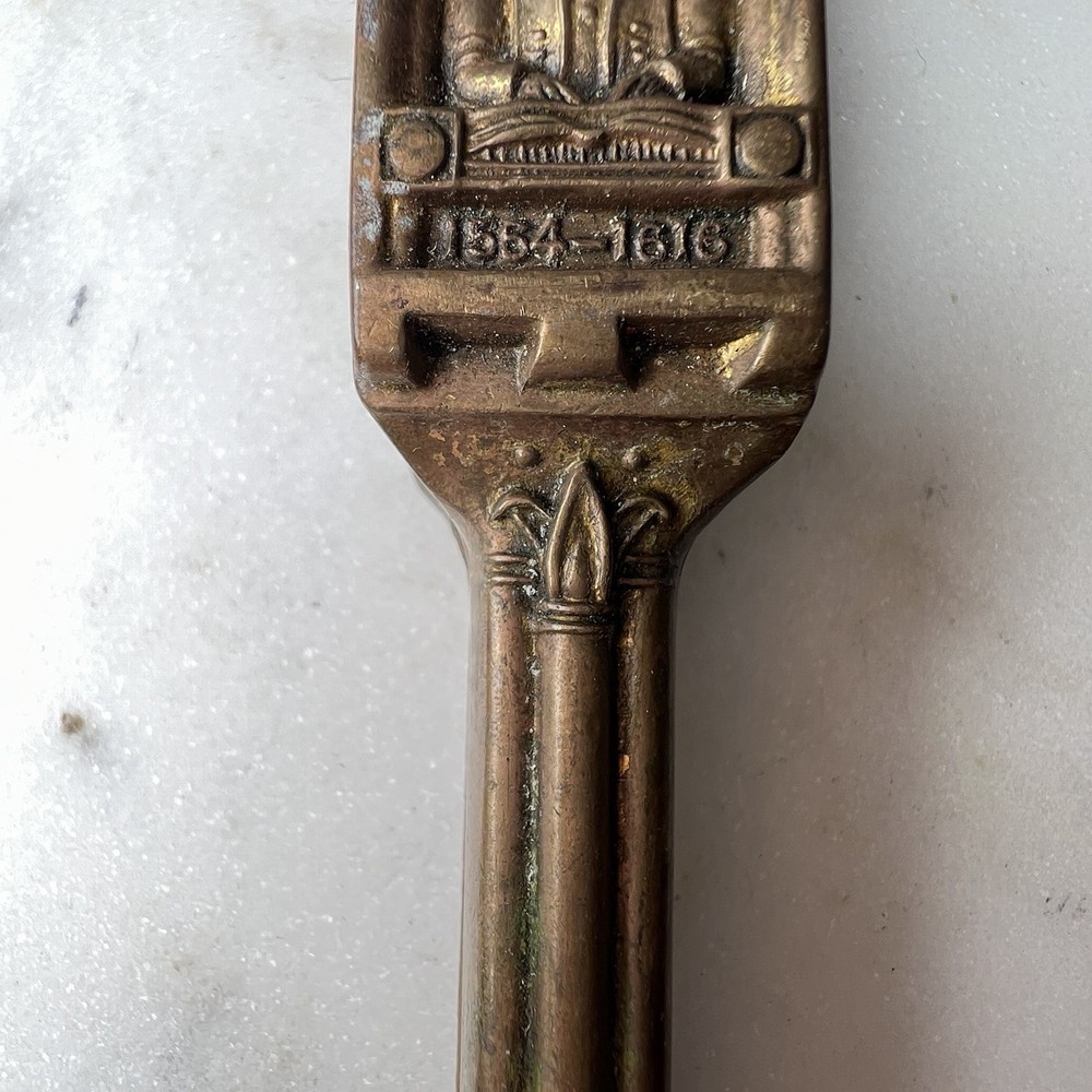 Vintage William Shakespeare Nutcracker Brass Made In England