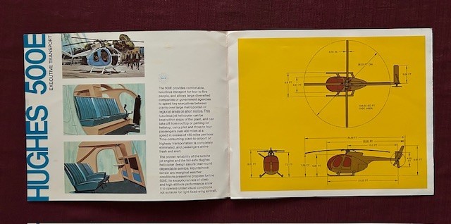 Hughes 500 1967 Brochure